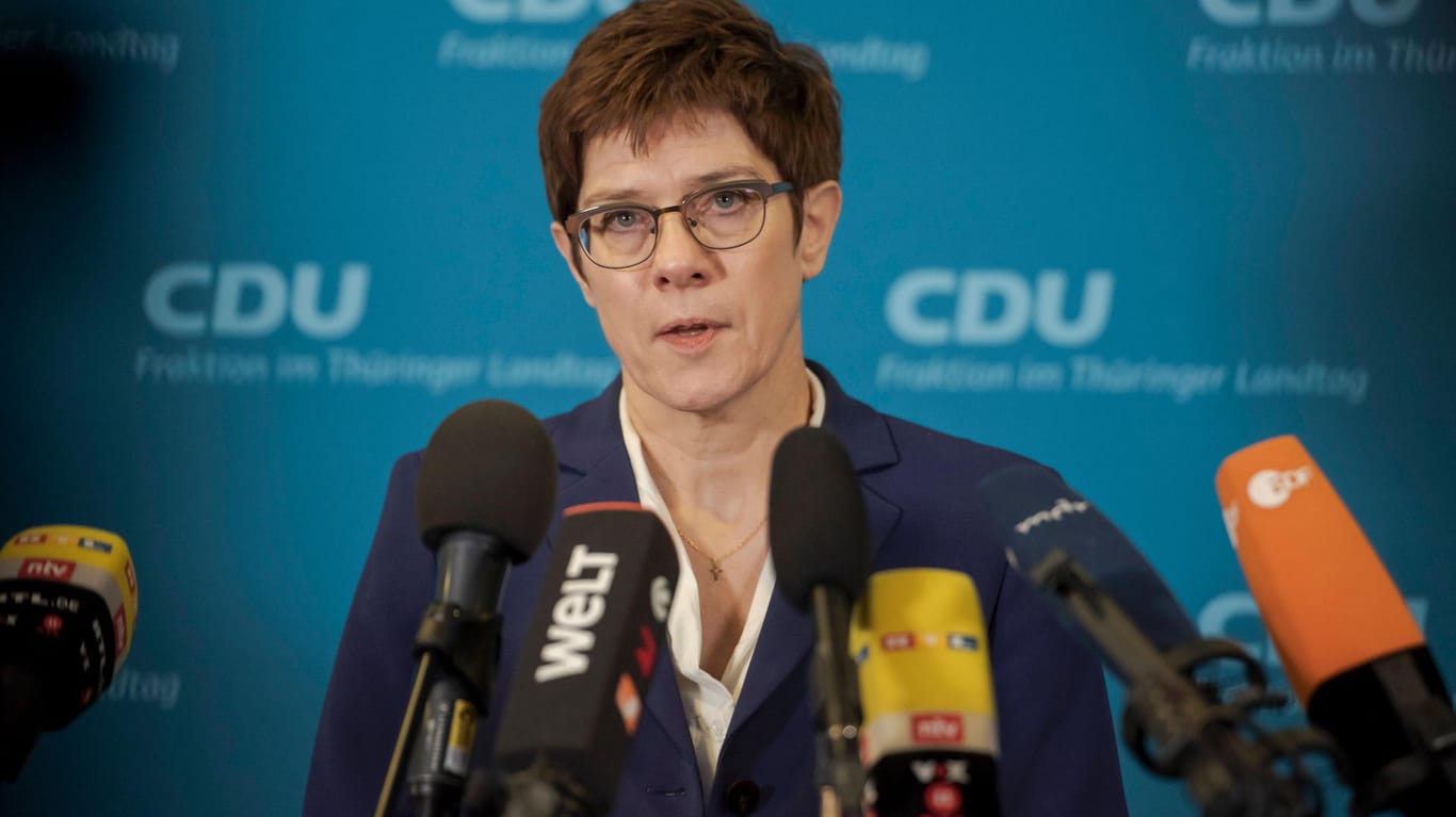 CDU-Vorsitzende Annegret Kramp-Karrenbauer: 72 Prozent halten die Verteidigungsministerin für eine Fehlbesetzung als CDU-Chefin.