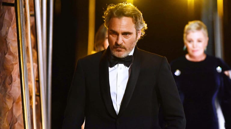 Joaquin Phoenix: In seiner Rede wurde der Schauspieler sehr emotional.