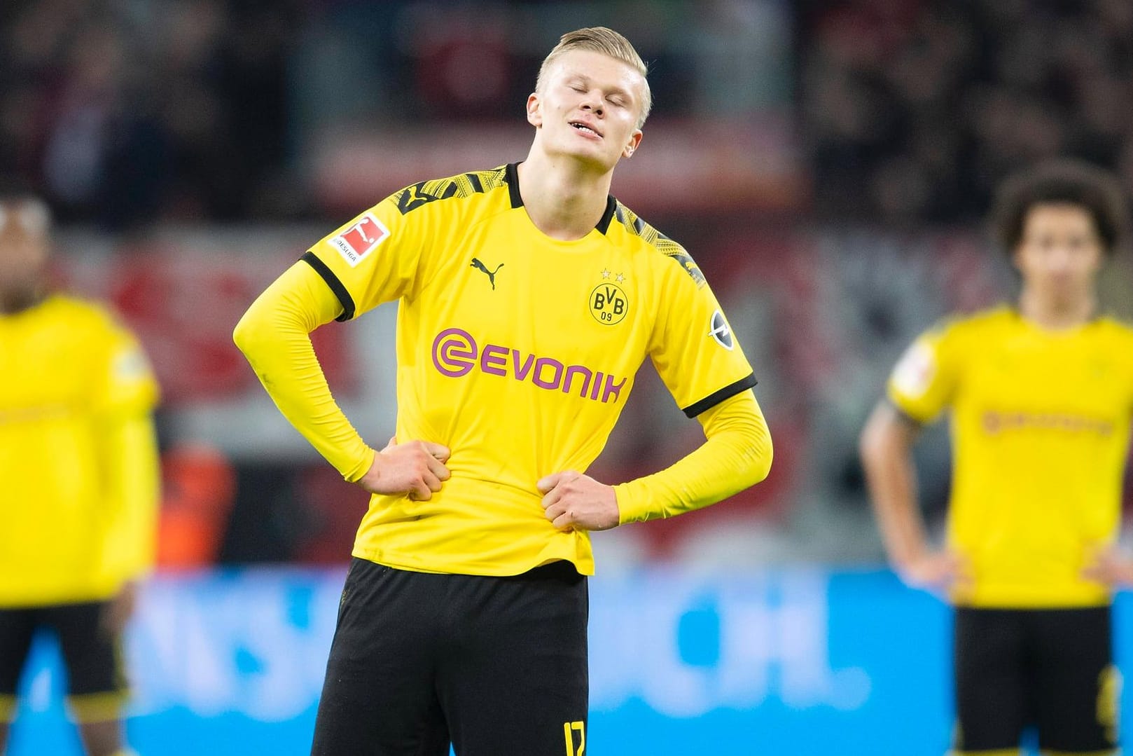 Erling Haaland: Auch der Stürmer konnte die Niederlage des BVB gegen Leverkusen nicht verhindern.