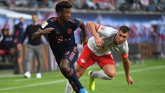 Konnte für den FC Bayern München wieder auflaufen: Kingsley Coman (l). Konnte für den FC Bayern München wieder auflaufen: Kingsley Coman (l).