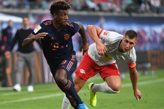 Konnte für den FC Bayern München wieder auflaufen: Kingsley Coman (l).