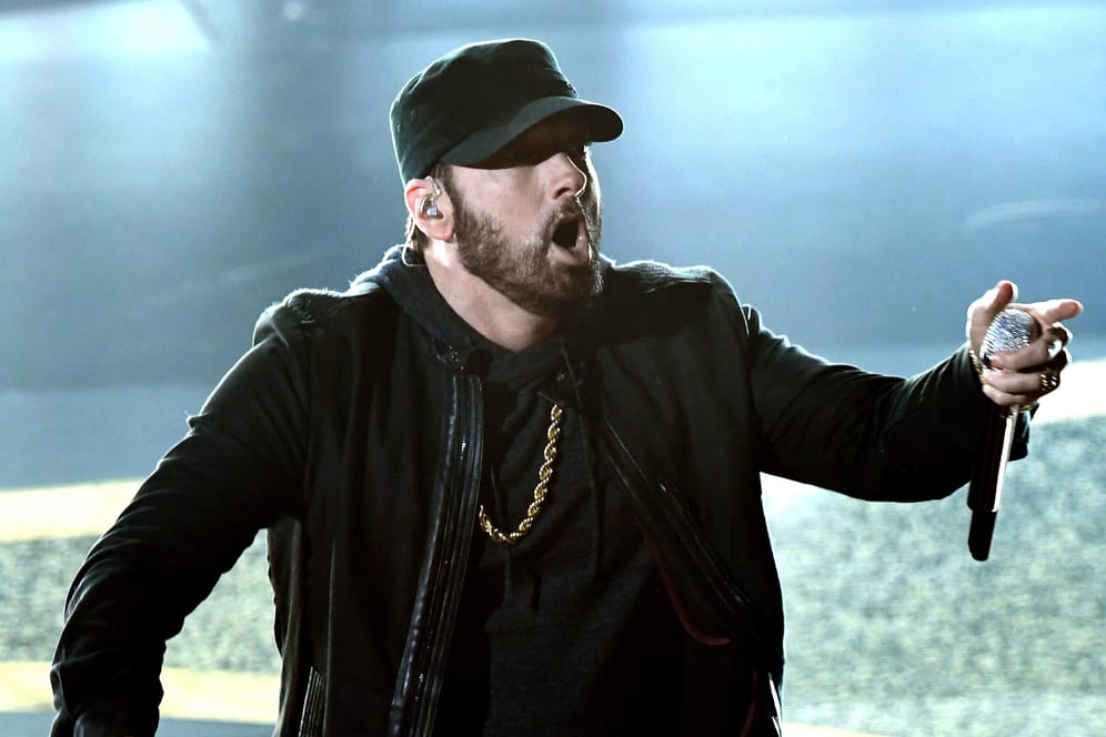 Eminem performante am Sonntagabend bei den 92. Oscar Awards