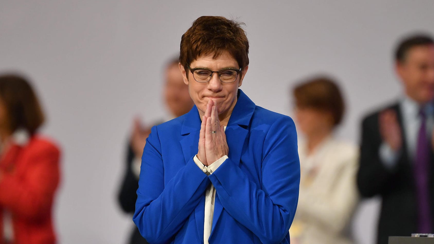 Noch CDU-Chefin Annegret-Kramp Karrenbauer: Spätestens zum Sommer soll es einen Nachfolger geben.