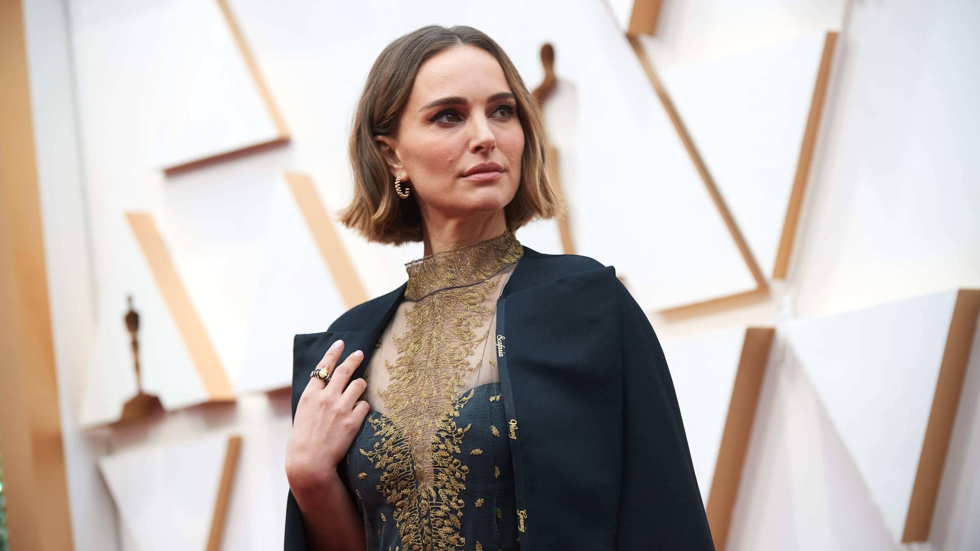 Natalie Portman: Ihr Mantel hat eine besondere Bedeutung.