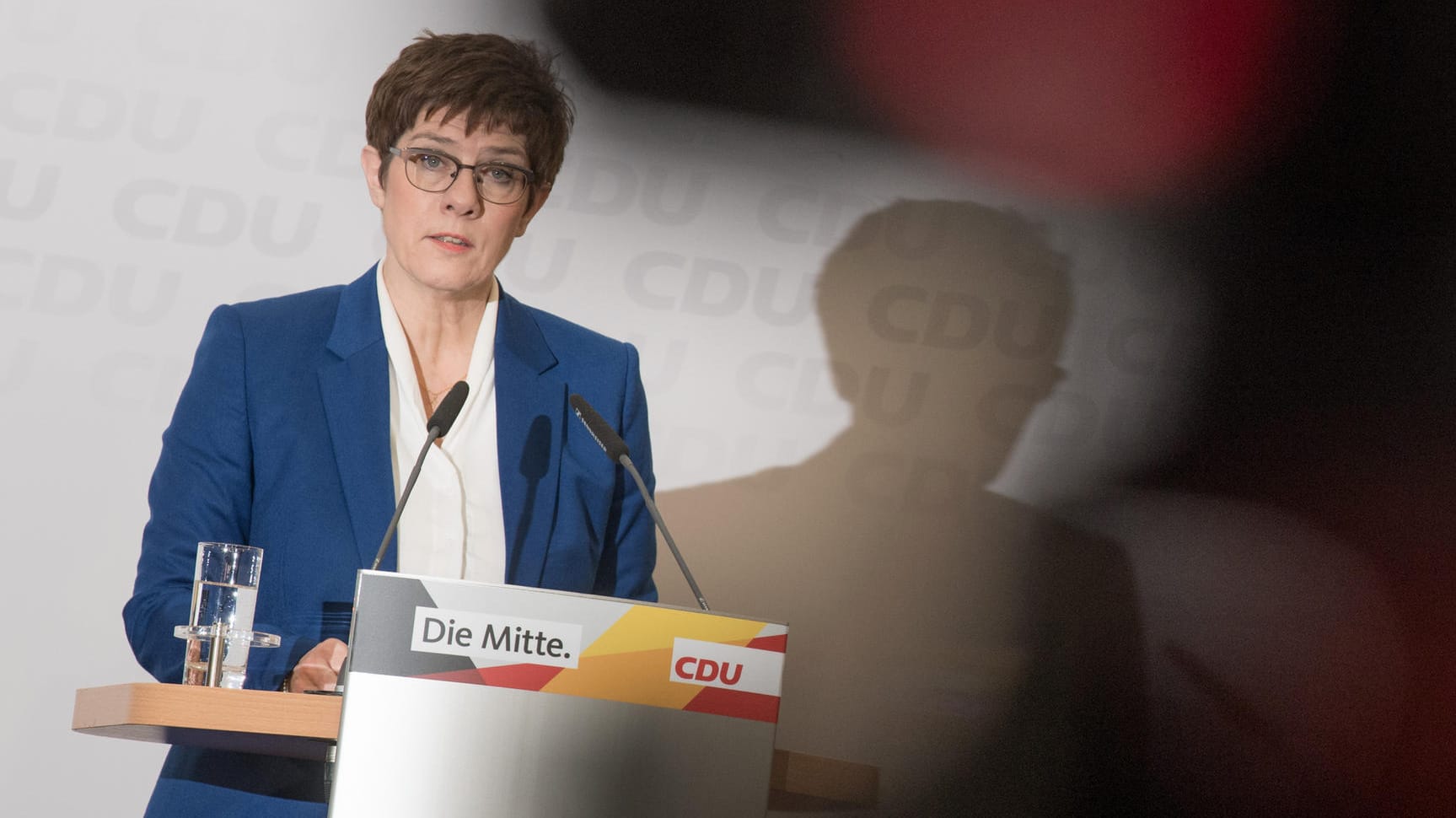 Annegret Kramp-Karrenbauer im Konrad-Adenauer-Haus in Berlin.