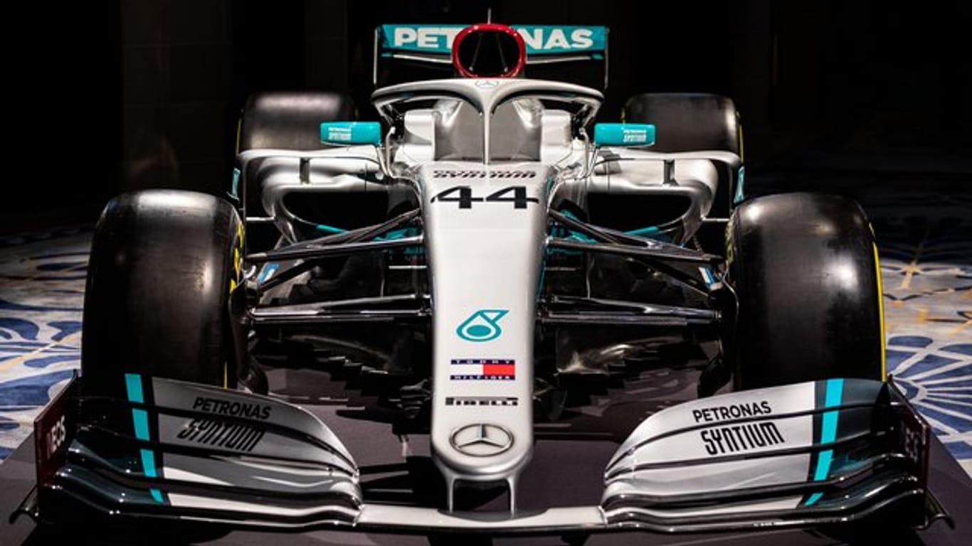 Mercedes präsentiert seinen neuen Wagen in der Lackierung für die Saison 2020.