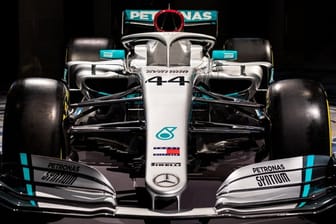 Mercedes präsentiert seinen neuen Wagen in der Lackierung für die Saison 2020.