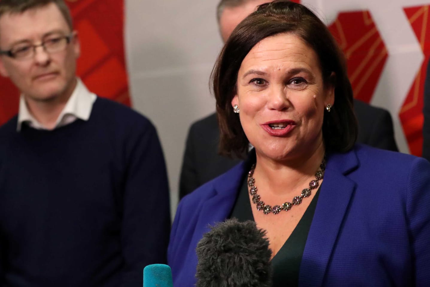 Mary Lou McDonald: Die Präsidentin der linken Partei Sinn Fein wäre die erste Premierministerin Irlands.