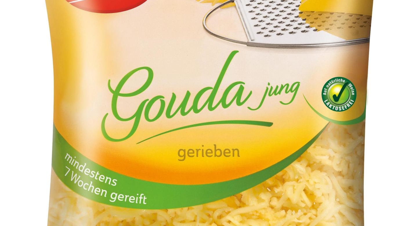 Milbona Gouda jung gerieben, mindestens 7 Wochen gereift