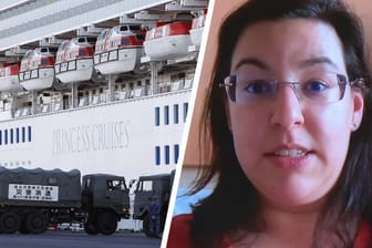 Auf Kreuzfahrtschiff mit dem Coronavirus infiziert: Die US-amerikanische Patientin Rebecca Frasure berichtet aus dem Krankenhaus.