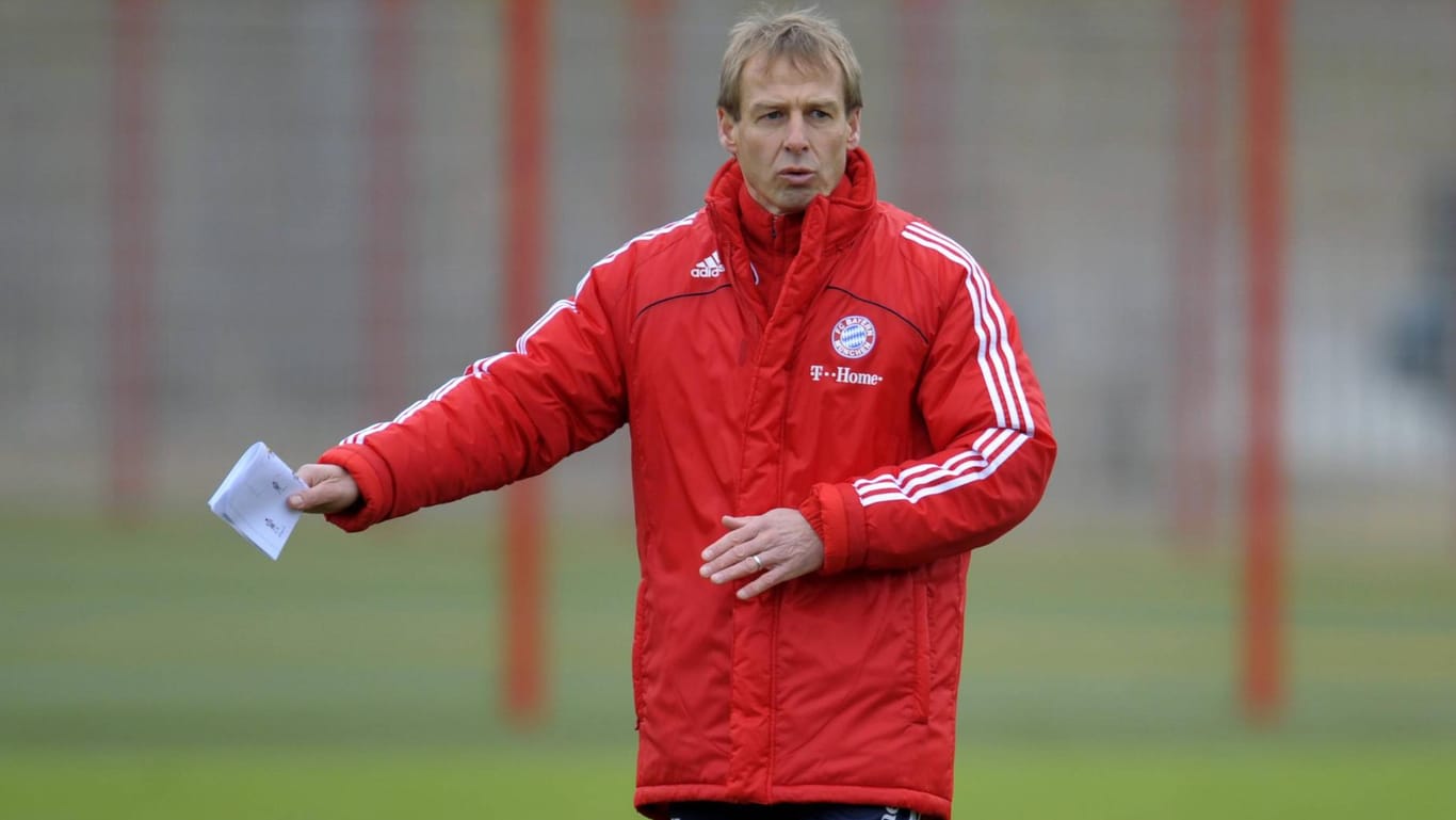 Beim FC Bayern war Jürgen Klinsmann nur rund zehn Monate im Amt.
