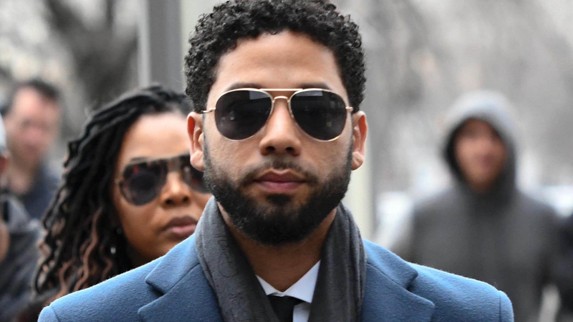 Jussie Smollett (Archivbild): Dem US-Schauspieler droht erneut ein Gerichtsverfahren.