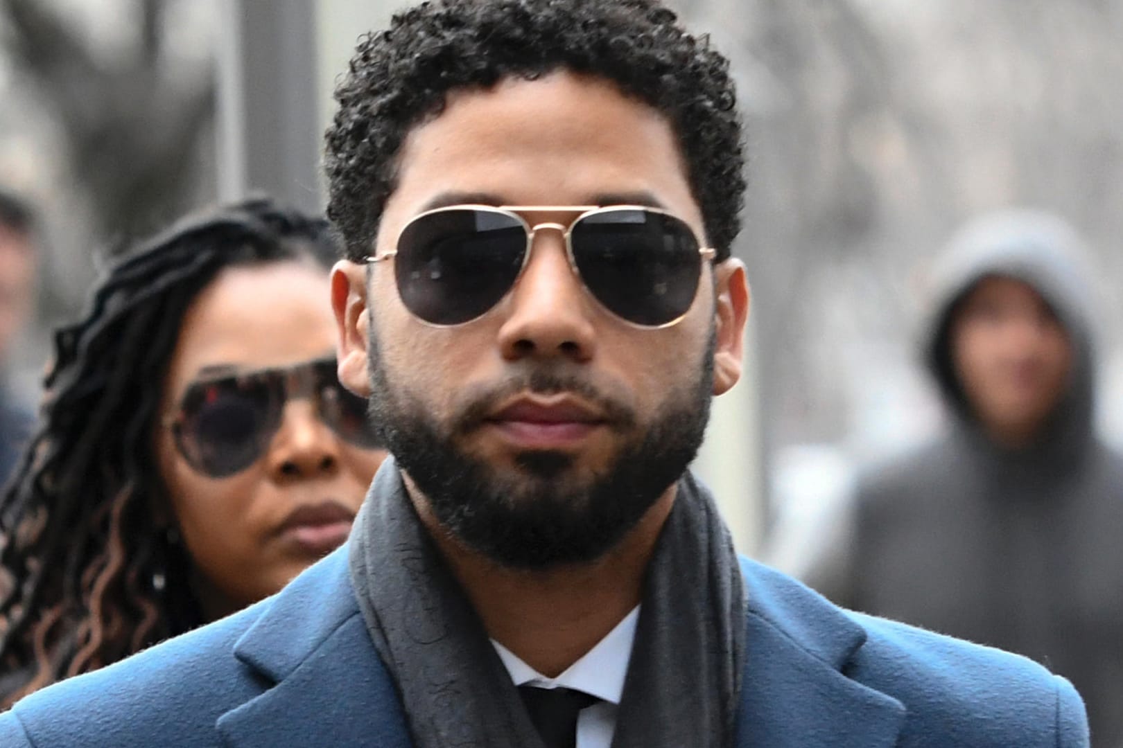 Jussie Smollett (Archivbild): Dem US-Schauspieler droht erneut ein Gerichtsverfahren.