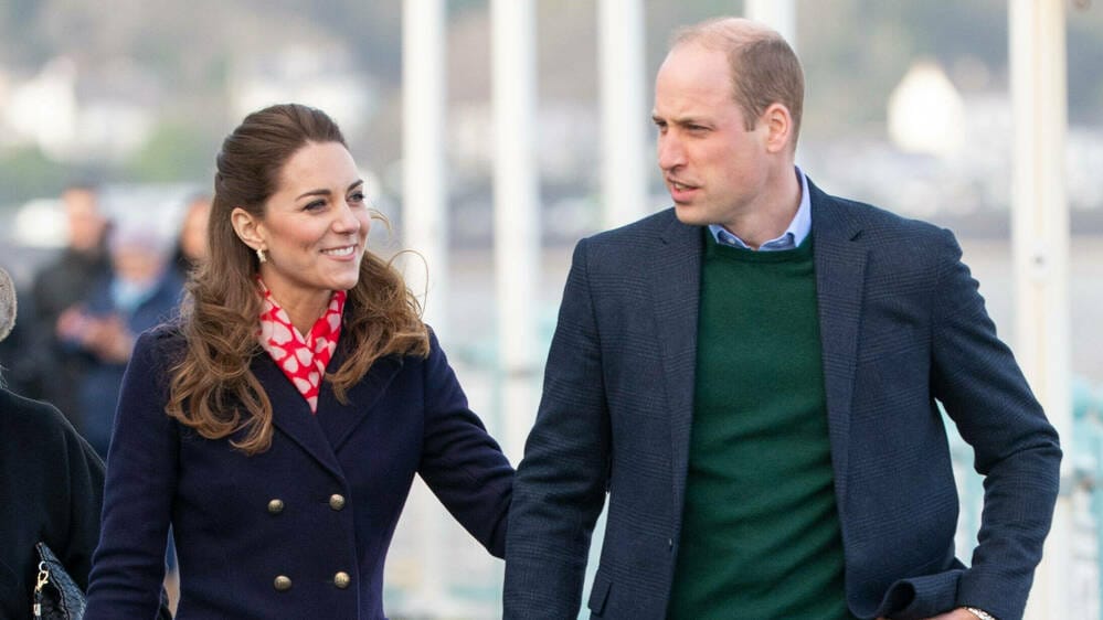 Kate und William während eines Termins in Südwales: Als nächstes steht eine Irland-Reise an.