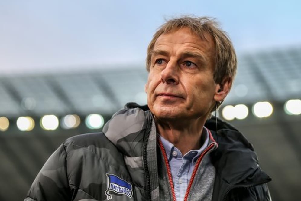 Der plötzliche Rücktritt von Jürgen Klinsmann sorgte bei Hertha BSC für Verwunderung.