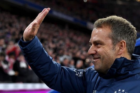 Coach Hansi Flick steht mit dem FC Bayern München im Achtelfinale der Champions League.