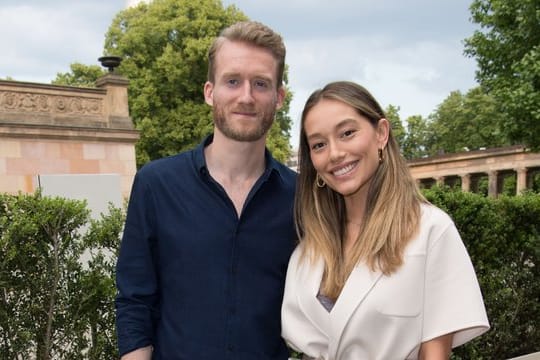 André Schürrle und seine Frau Anna.