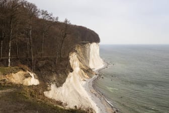 Steilküste auf Rügen: Vermutlich ist der Mann von den Felsen abgestürzt – warum ist unklar (Archivbild).