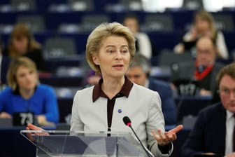 Ursula von der Leyen: Die EU-Kommissionpräsidentin fordert von den Mitgliedsstaaten mehr Geld für den Kampf gegen den Klimawandel.