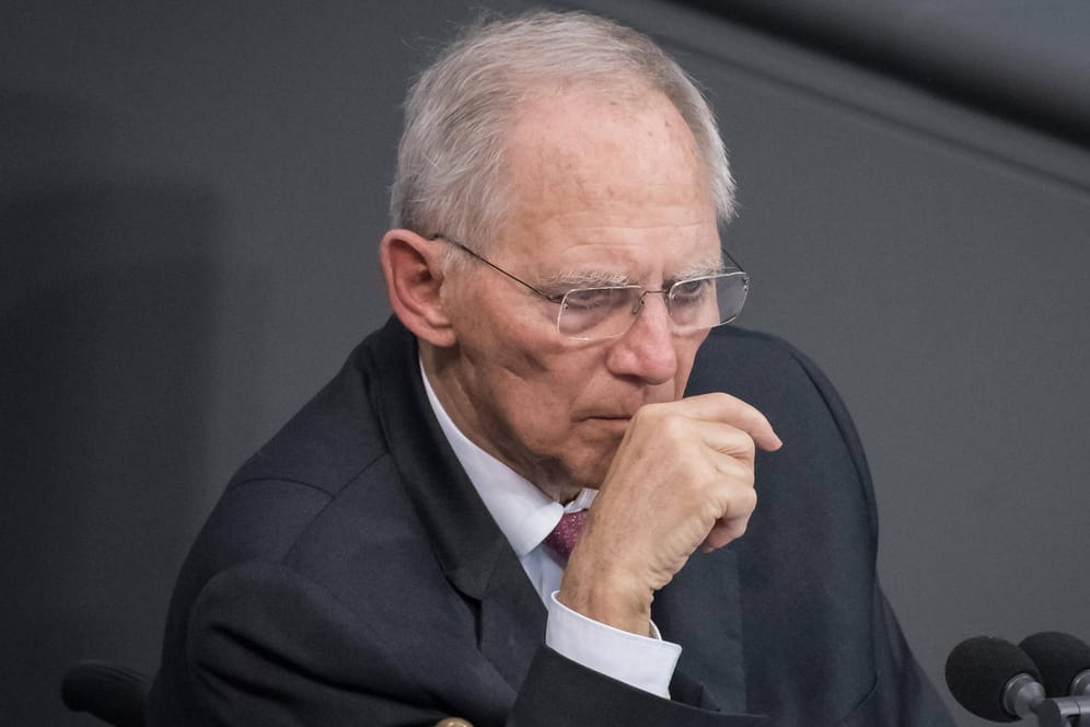 Wolfgang Schäuble: Der Bundestagspräsident hätte die Ereignisse in Thüringen "nicht für möglich gehalten".