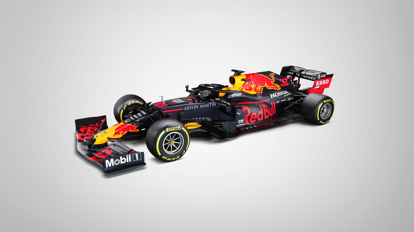 Der neue RB16: Mit diesem Auto will Red-Bull-Star Max Verstappen um die Weltmeisterschaft fahren.