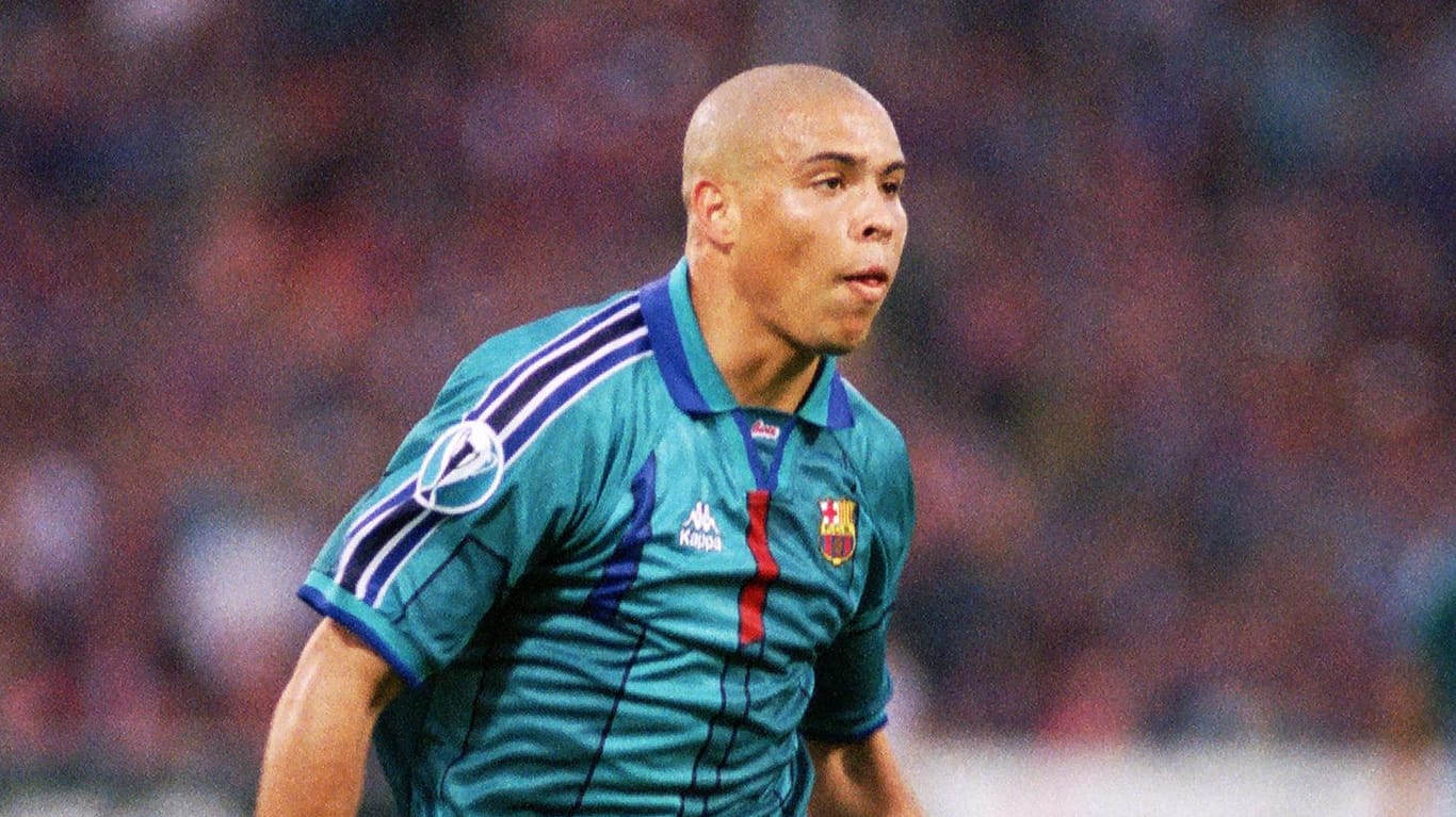 Ronaldo: Der Brasilianer verließ Barcelona nach nur einer Saison 1997 Richtung Inter Mailand.