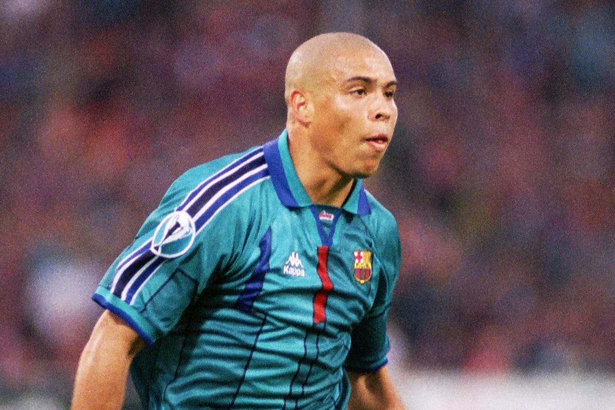 Ronaldo: Der Brasilianer verließ Barcelona nach nur einer Saison 1997 Richtung Inter Mailand.