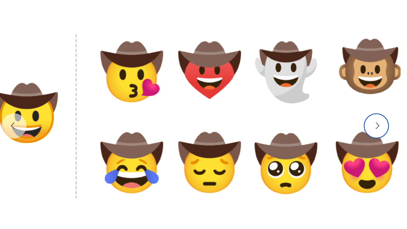 Google kombiniert verschiedene Emojis miteinander.