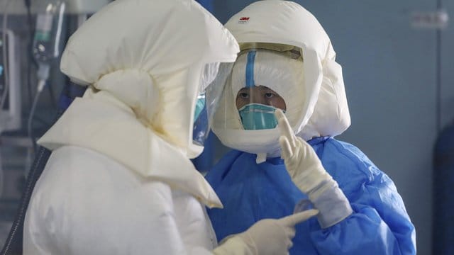 Das virus Sars-CoV-2 breitet sich in China weiter aus. Das virus Sars-CoV-2 breitet sich in China weiter aus.