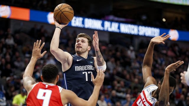 Gab nach seiner Verletzungspause ein starkes Comeback: Dallas-Superstar Luka Doncic. Gab nach seiner Verletzungspause ein starkes Comeback: Dallas-Superstar Luka Doncic.
