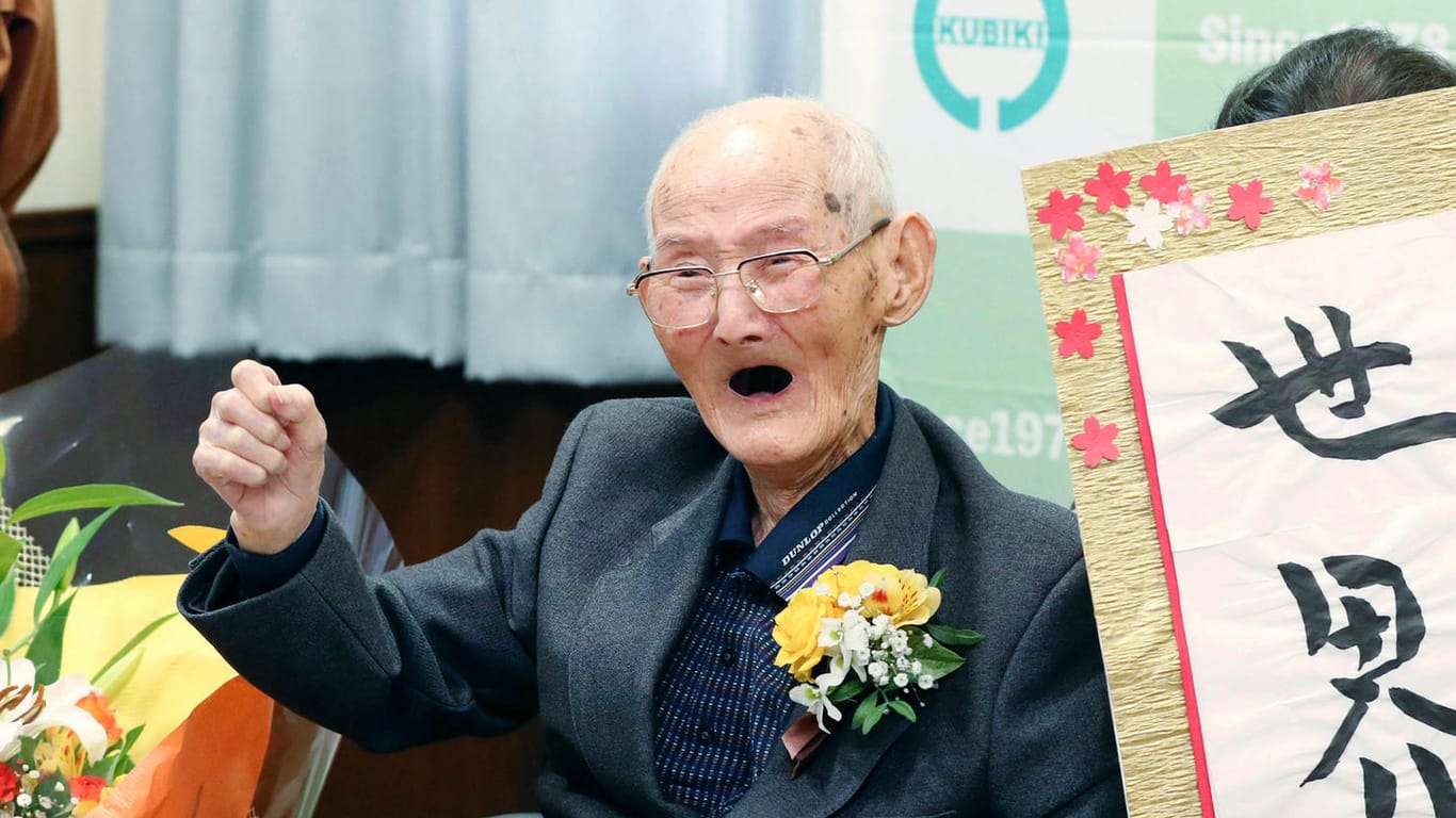 Chitetsu Watanabe: Der Japaner gilt nun als ältester lebender Mann der Welt.