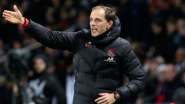 Hat mit Paris seinen Ex-Club BVB vor der Brust: PSG-Coach Thomas Tuchel. Hat mit Paris seinen Ex-Club BVB vor der Brust: PSG-Coach Thomas Tuchel.