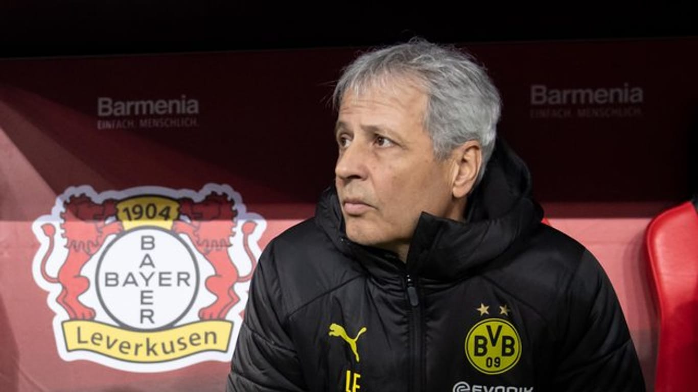 Mit Borussia Dortmund unter Zugzwang: BVB-Coach Lucien Favre.