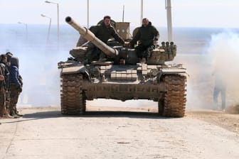 Syrische Soldaten in Aleppo: Die Situation im Bürgerkriegsland ist ein großes Thema auf der Münchener Sicherheitskonferenz.