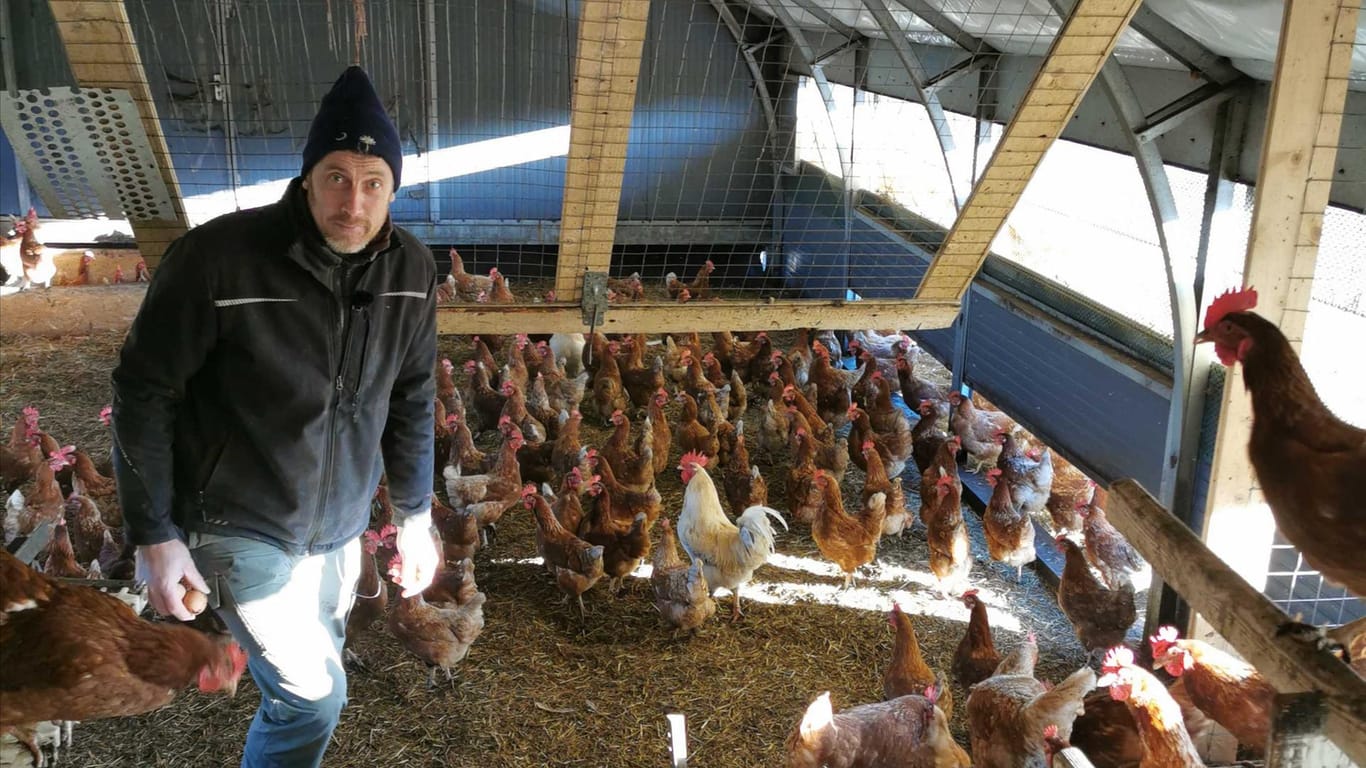 Biobauer Johannes Erkens: Er wünscht sich einen bewussteren Fleischkonsum.