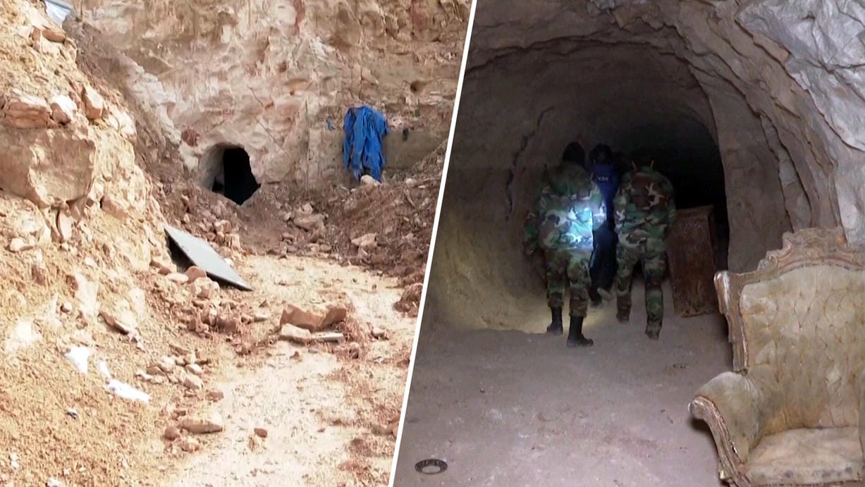 Regierungstruppen entdecken Gefängnis-Bunker in Syrien