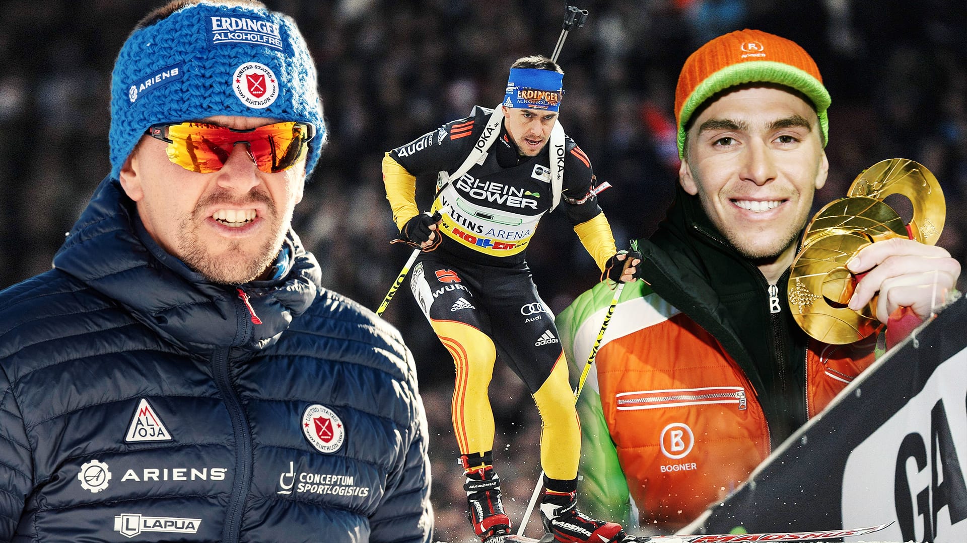 Biathlon-Aufbauarbeit: Michael Greis (l.) ist seit dieser Saison Trainer des polnischen Damenteams und versucht, dieses näher an die Weltspitze heranzubringen.