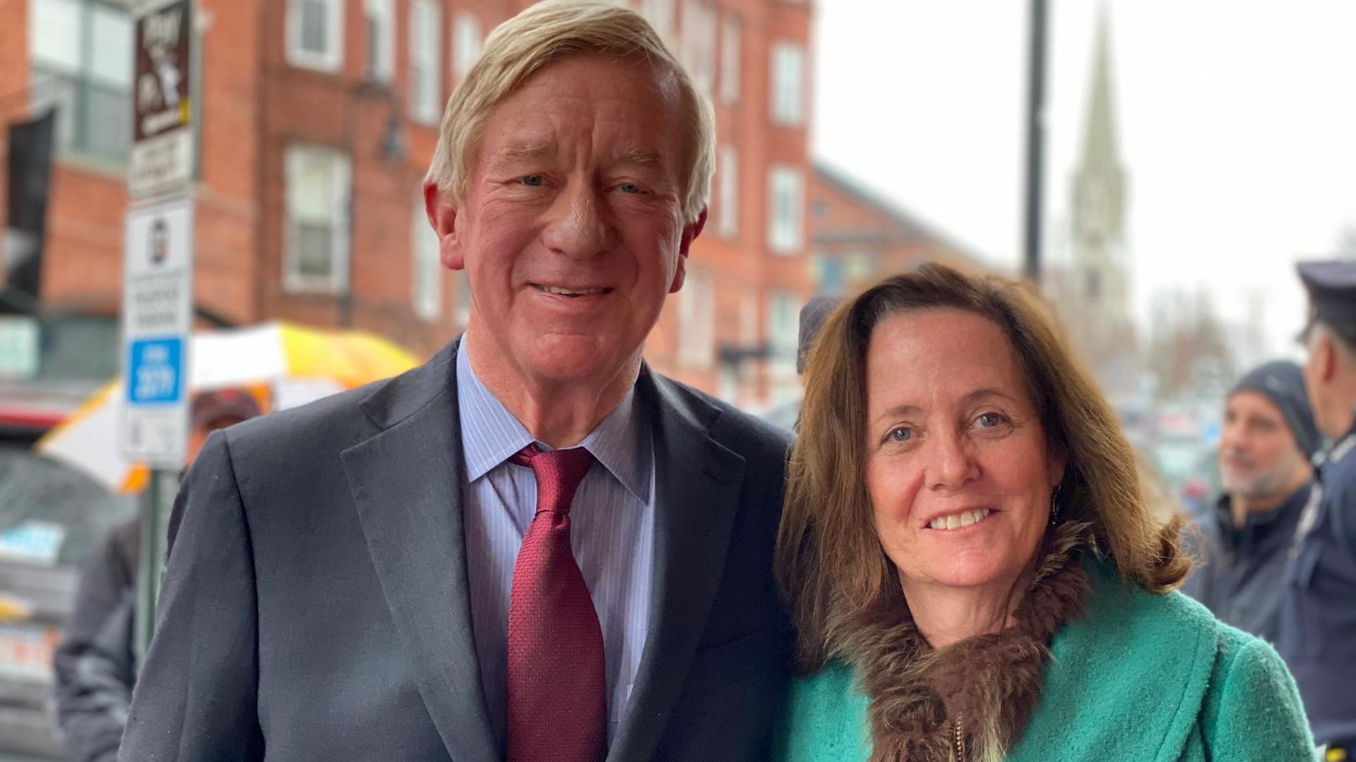 Bill Weld mit Ehefrau Leslie Marshall: Trump-Widerstand als Familienunternehmen.