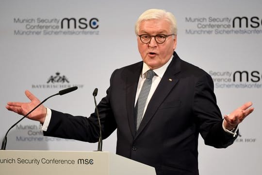 Bundespräsident Frank-Walter Steinmeier eröffnet mit einer Rede die 56.