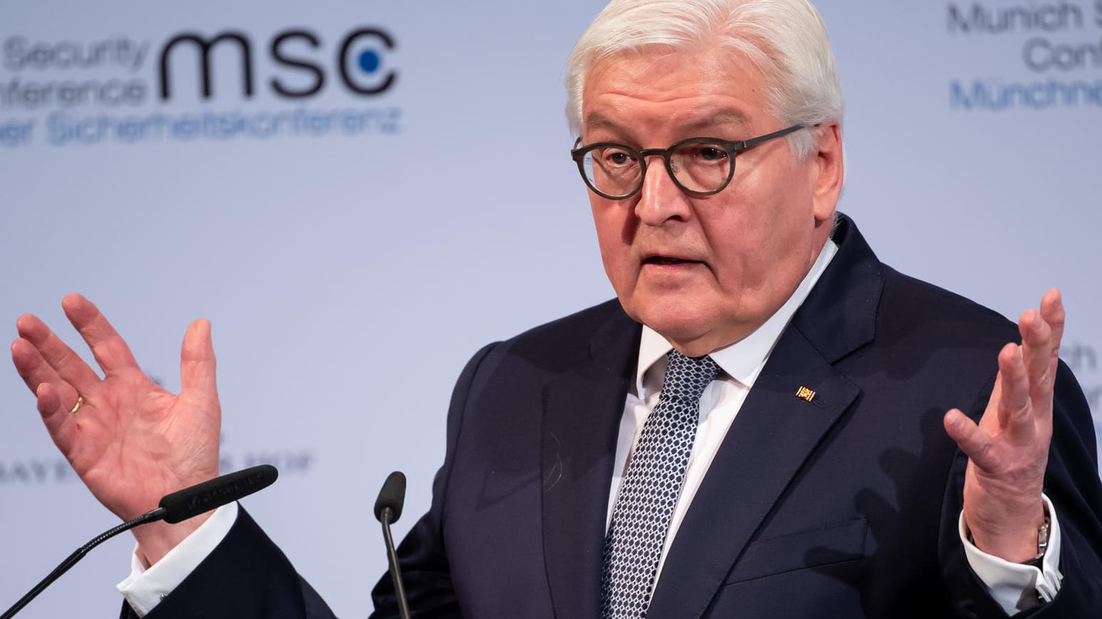 Bundespräsident Frank-Walter Steinmeier: In seiner Rede zum Auftakt der Münchener Sicherheitskonferenz geht er mit Deutschland hart ins Gericht.