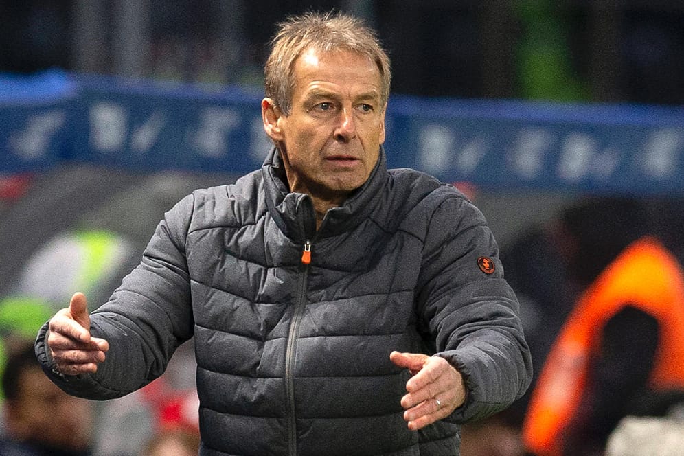 Im Abseits: Ex-Hertha-Trainer Jürgen Klinsmann.