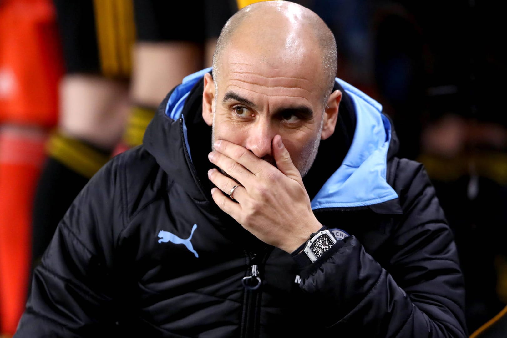 Schock für Pep Guardiola: ManCity wurde für zwei Jahre aus der Champions League ausgeschlossen.