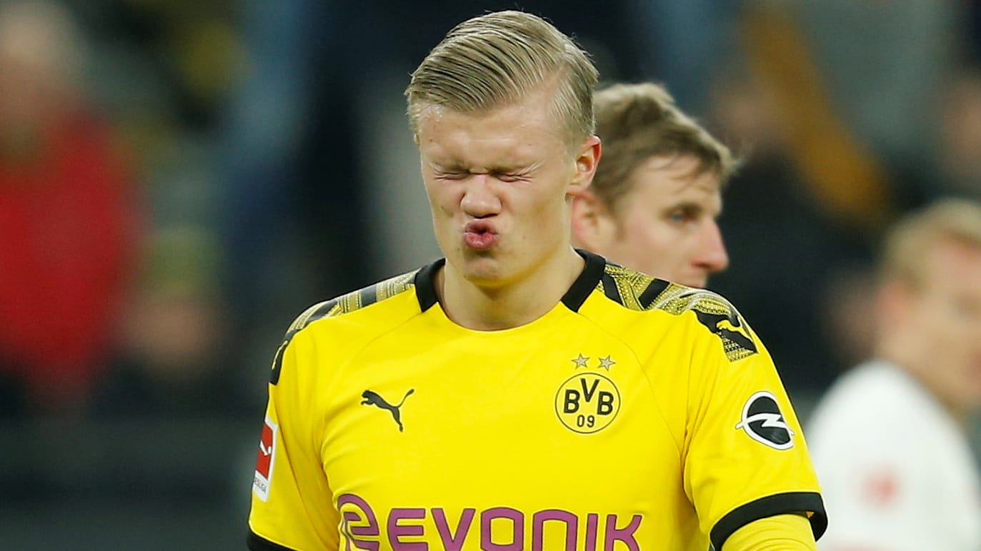 Erling Haaland: Der BVB-Torjäger erlebte einen schwierigen Start.