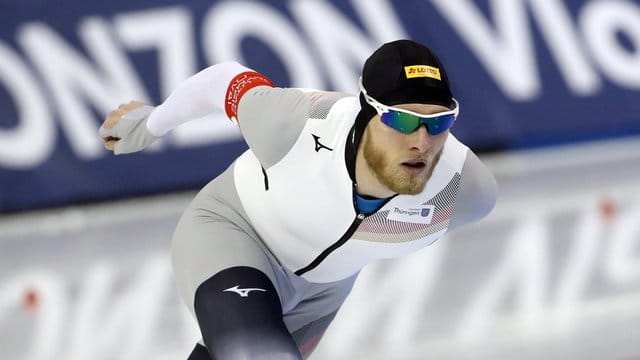 Patrick Beckert beendet die Durststrecke der deutschen Eisschnellläufer. Patrick Beckert beendet die Durststrecke der deutschen Eisschnellläufer.