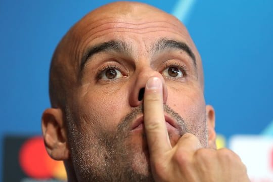 Der Vertrag von Manchester Citys Trainer Pep Guardiola läuft 2021 aus.