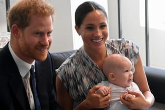 Prinz Harry, Herzogin Meghan und Söhnchen Archie: Hier bei einem Kapstadtbesuch im September 2019.