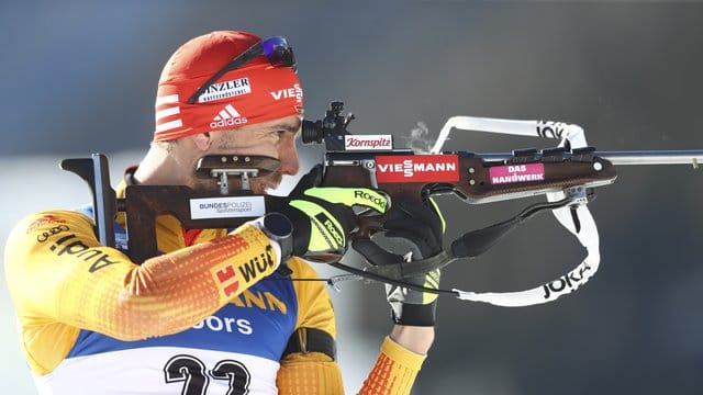 Bester Deutscher beim WM-Sprint in Antholz: Arnd Peiffer.