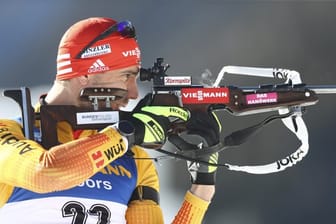 Bester Deutscher beim WM-Sprint in Antholz: Arnd Peiffer.