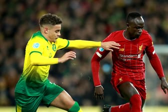 Norwich City - FC Liverpool: Sadio Mané (re.) erzielte das Tor des Tages.