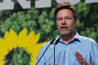 Robert Habeck: Dem Grünen-Chef wird von Rolf Mützenich von der SPD Wahltaktik vorgeworfen.